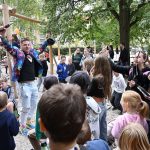 Nové hřiště na Husově náměstí v Písku už slouží dětem