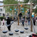 Nové hřiště na Husově náměstí v Písku už slouží dětem