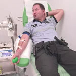Jedenáct policistů darovalo ve Strakonicích krev, téměř polovina poprvé