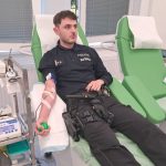 Jedenáct policistů darovalo ve Strakonicích krev, téměř polovina poprvé