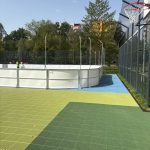 Obnovené multifunkční hřiště na budějovickém Máji nově poslouží i hokejbalistům