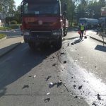 Více k nehodě v Nové Vsi: Řidič auta vjel do protisměru, čelně se střetl s nákladním vozidlem
