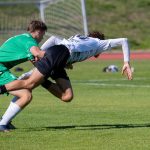 Fotbal: Krumlov po dlouhé době doma slavil. Polanský dal hattrick, dva hráči jeli do nemocnice
