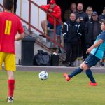 Fotbal: Po demolici lídra přišlo vystřízlivění. Chvalšiny se s Přídolím trápily, vítězství zachránil Klíma