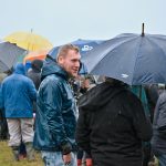 V pláštěnkách i pod deštníky. Mahouš hostila tradiční setkání zemědělské techniky