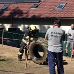 VIDEO: Ve Volyni slavili dvacetiletí své soutěže železných hasičů. Pojali to trochu v retro stylu