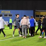 Písek s Plzní vedl 2:0, nakonec dohrával v devíti a byl rád za bod