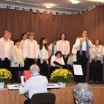 Koncert sboru nevidomých a slabozrakých v Táboře zpestřil recitál akordeonisty Járy Pokuty. Zazpíval i vozíčkář Josef Čechtický