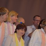Koncert sboru nevidomých a slabozrakých v Táboře zpestřil recitál akordeonisty Járy Pokuty. Zazpíval i vozíčkář Josef Čechtický