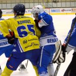 VIDEO: Hokejisté Milevska hodili rychlý gól Benátek za hlavu a přesvědčivě vyhráli