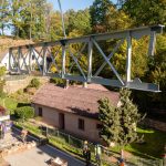 Nový most ve Stráži nad Nežárkou dostává svou podobu