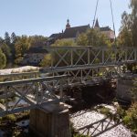Nový most ve Stráži nad Nežárkou dostává svou podobu