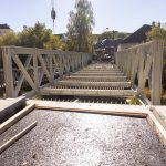 Nový most ve Stráži nad Nežárkou dostává svou podobu