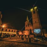 Světlo v ulicích vylákalo do centra Písku stovky lidí