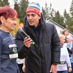 Olympionička Barbora Havlíčková rozhýbala Zadov. Kolem pěti set běžců nezastavilo mrholení ani sníh