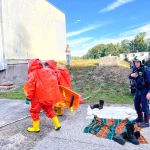 Únik nebezpečné látky v úpravně vody Hamr – Kosky procvičily záchranné složky i ČEVAK