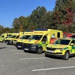Zámek Kratochvíle obsadili policisté, hasiči a záchranáři. Cvičili postup při mimořádné události