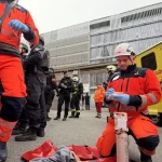 Vzpoura vězňů v budějovické věznici. Policisté, hasiči a záchranáři mají za sebou další cvičení