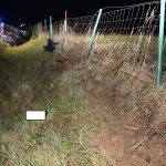 Opilá řidička havarovala na dálnici D4 v katastru obce Předotice