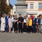Lurdes Gloria Manuel a Matěj Vaněk si z radnice odnesli pozlacené medaile města Tábora