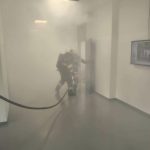 Studenti strakonického gymnázia cvičili, jak zvládnout požár ve škole