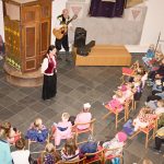 Na pohádku i košer víno. U čkyňské synagogy patřil svátek společnému setkávání