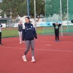 Za nejmenšími atlety z milevského Sokola přijela reprezentantka Adéla Tkáčová