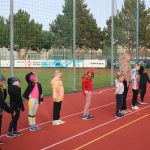 Za nejmenšími atlety z milevského Sokola přijela reprezentantka Adéla Tkáčová