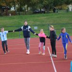 Za nejmenšími atlety z milevského Sokola přijela reprezentantka Adéla Tkáčová