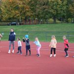 Za nejmenšími atlety z milevského Sokola přijela reprezentantka Adéla Tkáčová