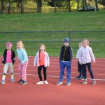 Za nejmenšími atlety z milevského Sokola přijela reprezentantka Adéla Tkáčová