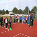 Za nejmenšími atlety z milevského Sokola přijela reprezentantka Adéla Tkáčová