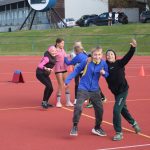 Za nejmenšími atlety z milevského Sokola přijela reprezentantka Adéla Tkáčová