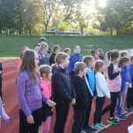 Za nejmenšími atlety z milevského Sokola přijela reprezentantka Adéla Tkáčová
