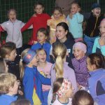 Za nejmenšími atlety z milevského Sokola přijela reprezentantka Adéla Tkáčová