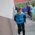 Za nejmenšími atlety z milevského Sokola přijela reprezentantka Adéla Tkáčová