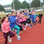 Za nejmenšími atlety z milevského Sokola přijela reprezentantka Adéla Tkáčová