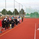 Za nejmenšími atlety z milevského Sokola přijela reprezentantka Adéla Tkáčová