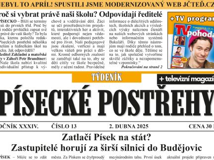 Co přinesou středeční Písecké postřehy?