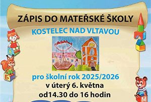 Školka v Kostelci připravuje zápis dětí. Nabízí venkovské prostředí, rodinnou atmosféru a bohatý program