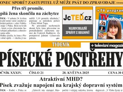 Co přinesou středeční Písecké postřehy?