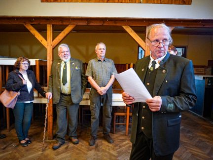Ve Škvořeticích začala přehlídka mysliveckých trofejí