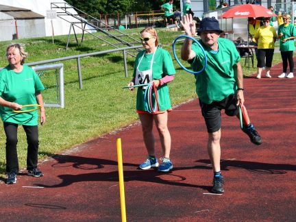 V Budějovicích se konaly sportovní hry seniorů. Na stupně vítězů patřili všichni