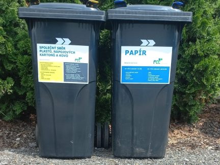 Sběr odpadů od prahu domu bude nově v Nemanicích a Kněžských Dvorech 