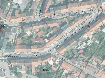 Od pondělí bude uzavřena křižovatka Prokopovy a Komenského ulice v Písku