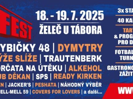 SOUTĚŽ o lístky na Footfest 2025. Festival v Želči je tu. Spojuje generace a přináší zážitky pro celou rodinu
