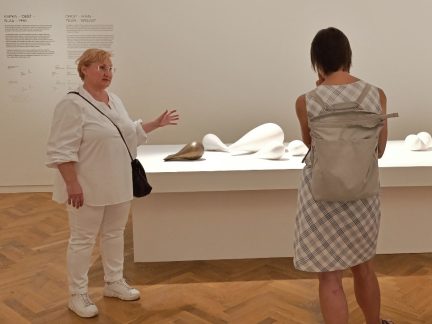 Dílo sochařky Marie Bartuszové ukazuje v Alšovce sílu ticha a křehkosti