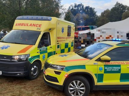 Na Dlouhé louce v Budějovicích byl při nehodě těžce zraněn mladý motorkář