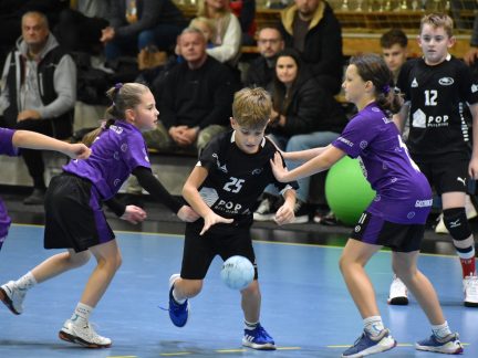Jihočeská liga minižactva v házené pokračovala ve Strakonicích