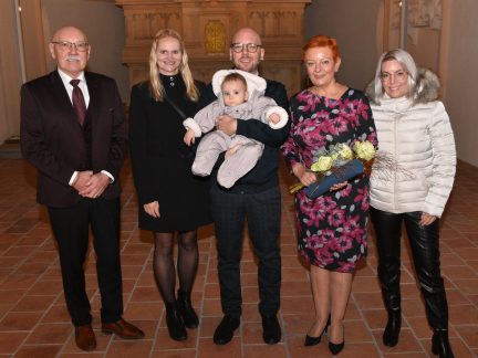 Milevsko vzdalo hold svým osobnostem. Medaile převzali lékařka, taneční mistři, hasič i dlouholetý hokejový funkcionář